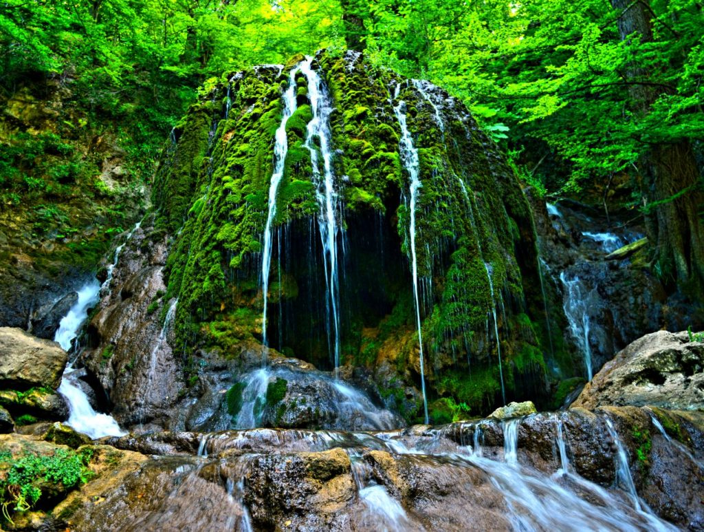 آبشار اسپه او بهشهر مازندران