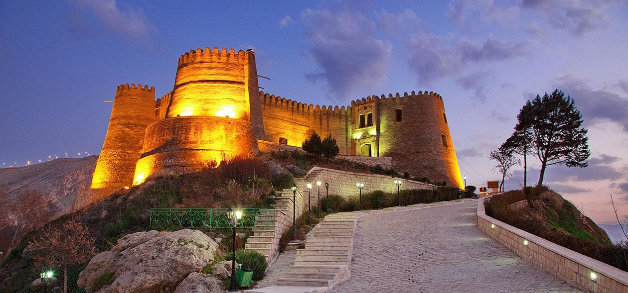 قلعه فلک الافلاک ،گردشگری خرم آباد
