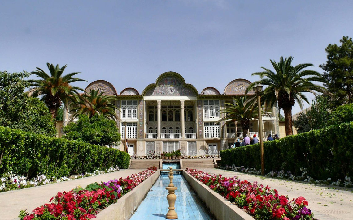 جاذبه گردشگری باغ ارم شیراز