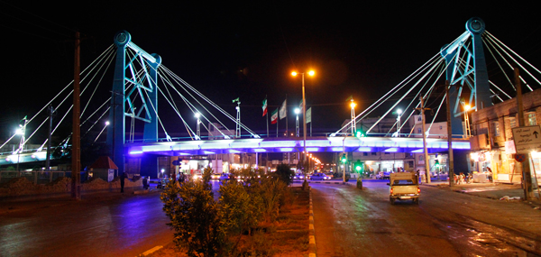 پل کابلی ،جاذبه های گردشگری آبادان