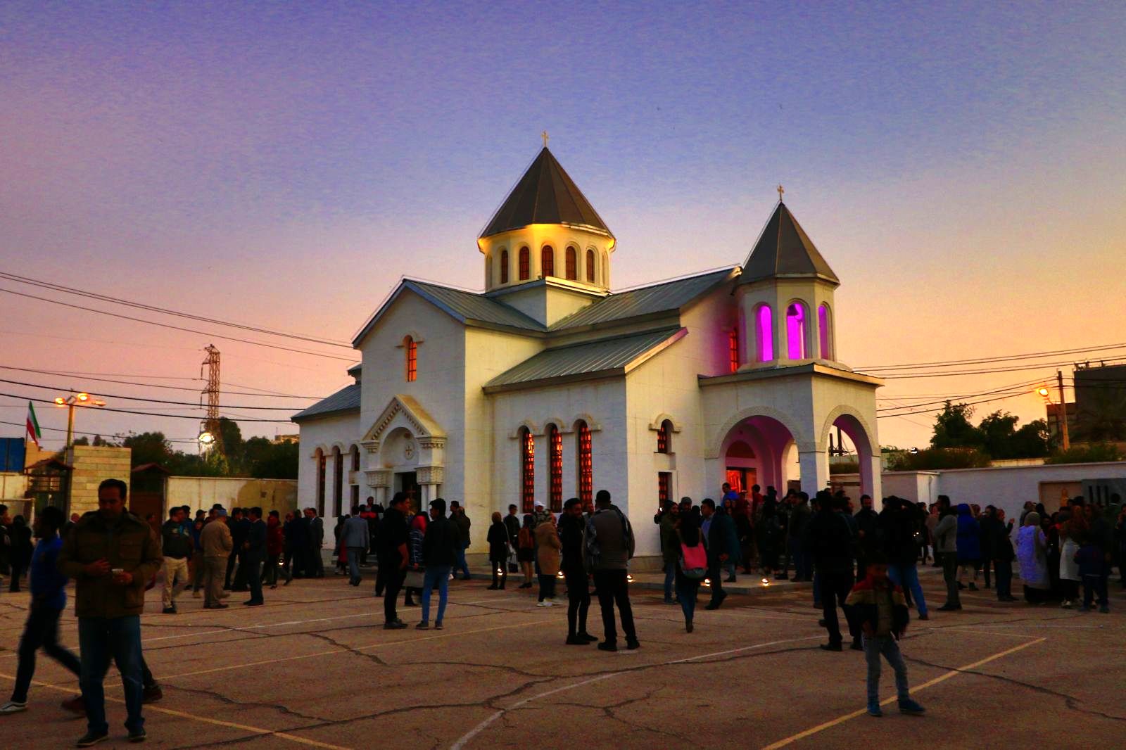 کلیسای ارامنه ،جاذبه های گردشگری آبادان