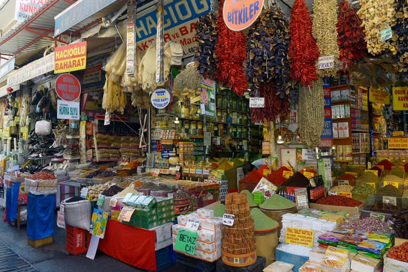 بازار سنتی کمرالتی ازمیر ترکیه