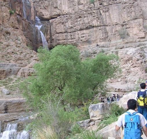 آبشار دره گاهان تفت یزد