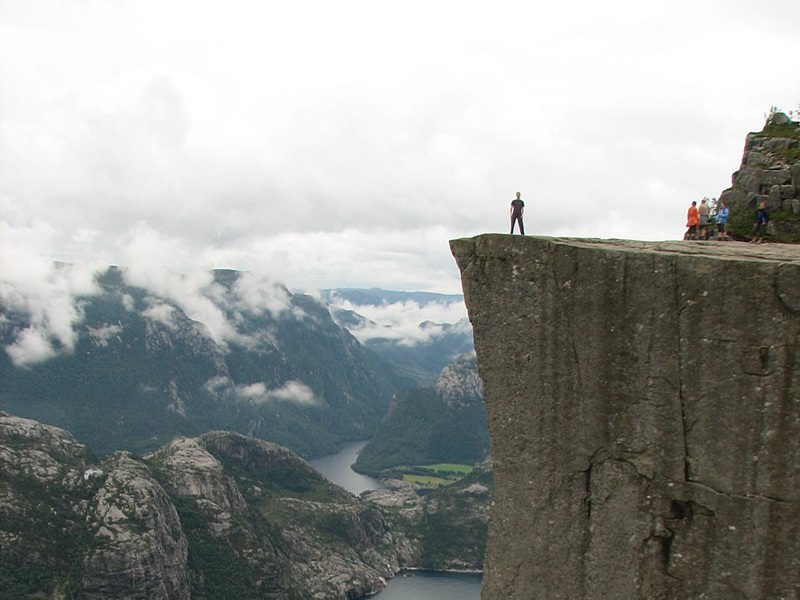 صخره پریکستولن نروژ