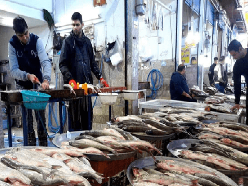 mercado de peixe Ramsar