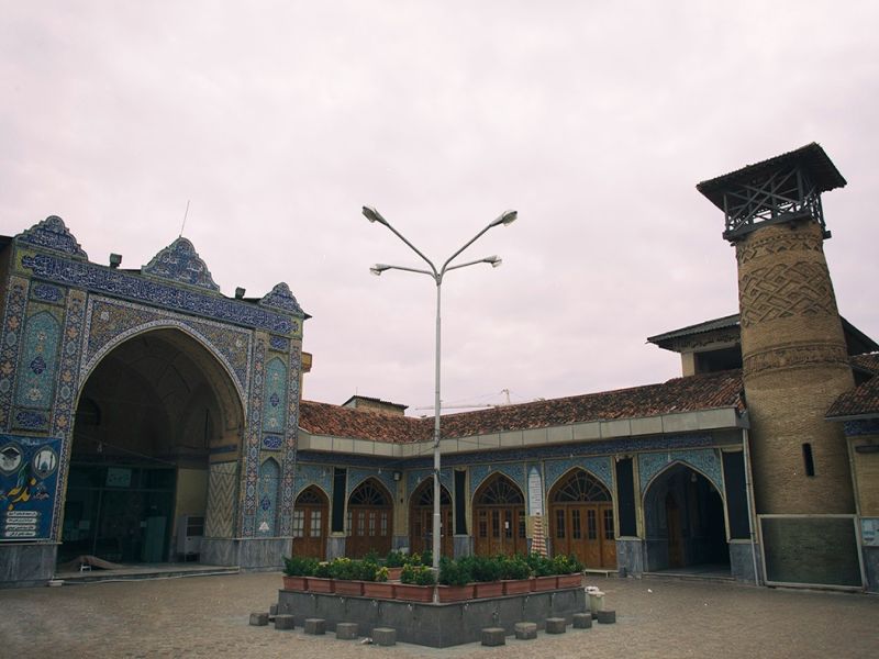 مسجد جامع گرگان در نزدیکی خانه تقوی