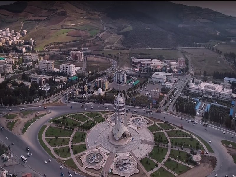 برج المان در میدان بسیج گرگان