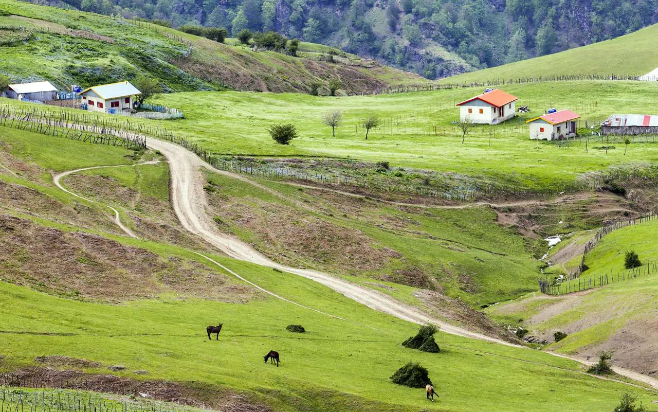 مسیر سفر از نئور به سوباتان