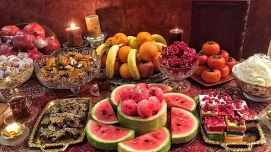 راهنمای کامل تزئین میز شب یلدا ۱۴۰۴