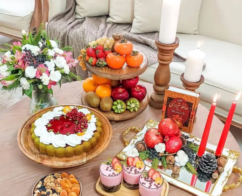 اکسسوریهای ارزان و خلاق برای میز یلدا