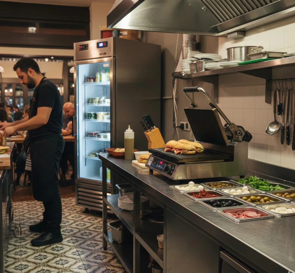 تجهیز آشپزخانه صنعتی باشرایط اقساط-دامان